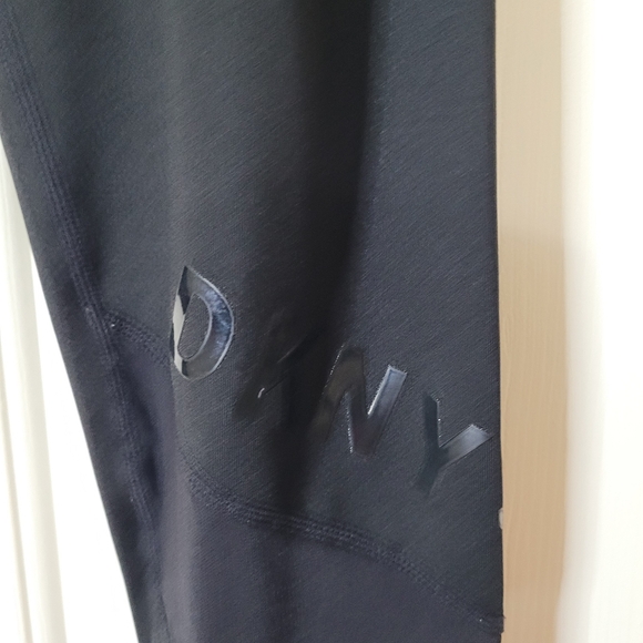 DKNY Sports Woman's High Waist Compressed Mesh Legging Black XL - Picture 6 of 14